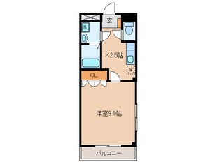 米津駅 徒歩7分 2階の物件間取画像